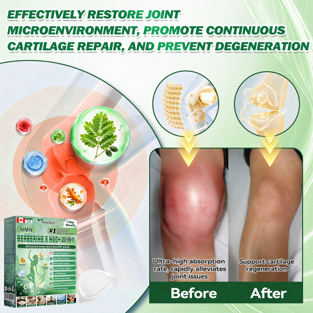 🔥Online Pharmacy 🔥Purelora® Moringa Berberine × NAD⁺ 20-in-1 Nano Microneedle Patch (Just once daily, visible changes in 7 days) ✅ Supports weight management, loose skin, diabetes care, sleep apnea, joint comfort, and more