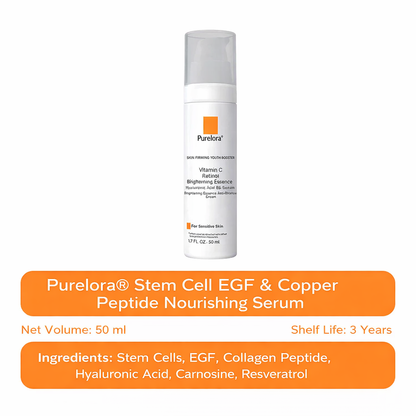 💖Online Pharmacy |Purelora® EGF & Copper Peptide Revitalizing Essence Cream (Deeply activates skin renewal, helping visibly firm, smooth, and rejuvenate the skin)